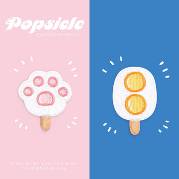 Popsicle Embroidered Patches - Multiple Designs Available - CheerCove
