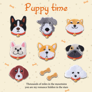 Puppy Time Embroidered Patches - Multiple Designs Available - CheerCove