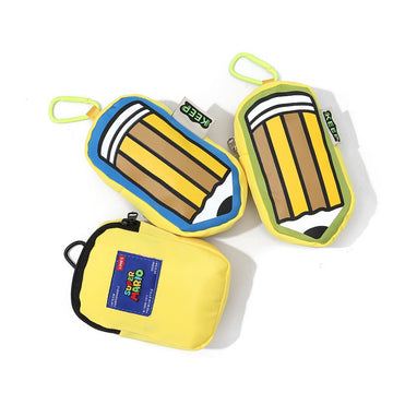 Pencil-Shaped Mini Pouches