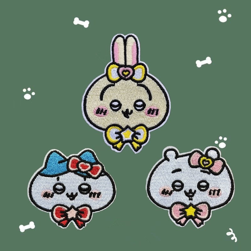 Tiny Cute Squad Patches (Stick-On)