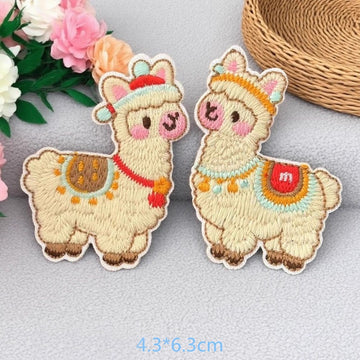 Fashion Alpaca Patches (Stick-On)