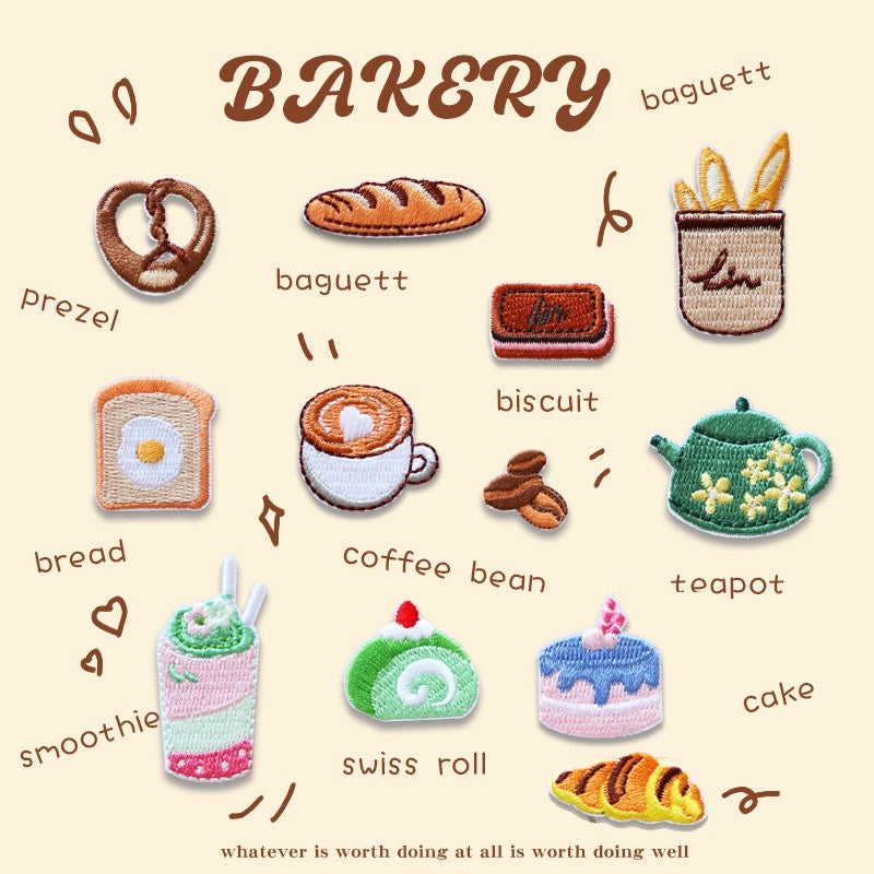 Delicious Baking Embroidered Patches - Multiple Designs Available - CheerCove