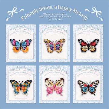 Spring Butterfly Patches (Stick-On) - CheerCove