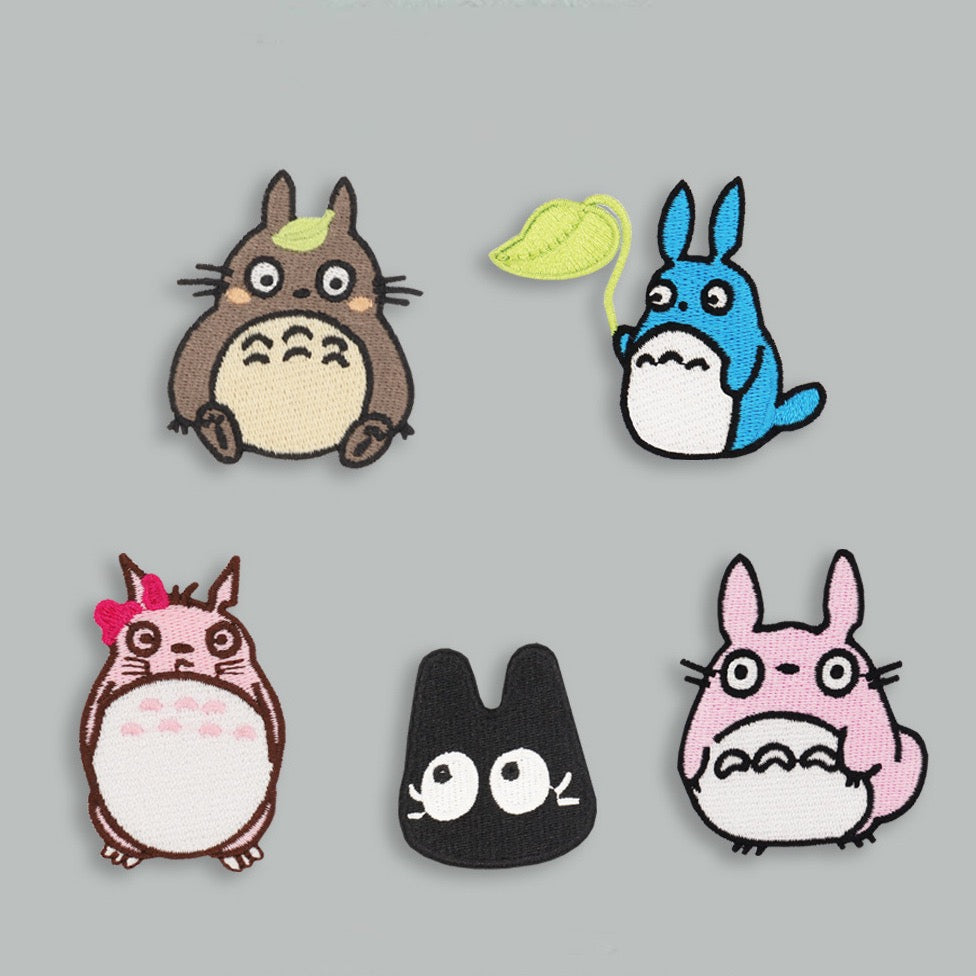 Cute Totoro Patches (Stick-On)