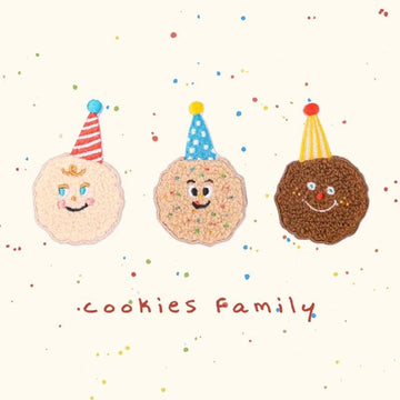 Cookies Family Embroidered Patches - Multiple Designs Available - CheerCove