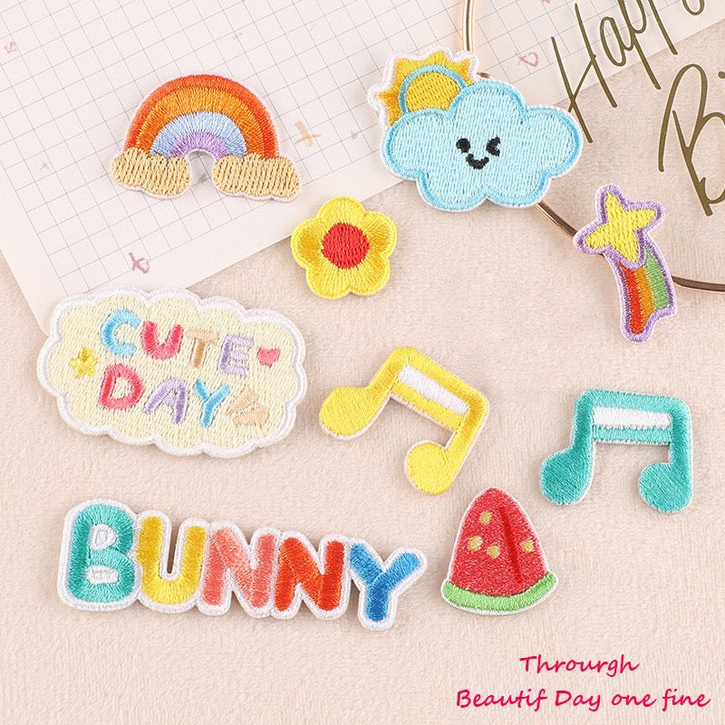 Wonderful Day Embroidered Patches - Multiple Designs Available - CheerCove