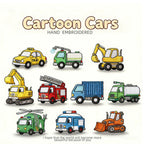 Cute Cartoon Vehicle Patches (Stick-On) - CheerCove