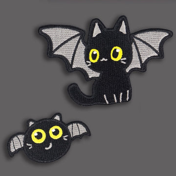 Purr-wing Kitten Patches (Stick-On) - CheerCove