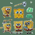 Pineapple Underwater Resident Patches (Stick-On)