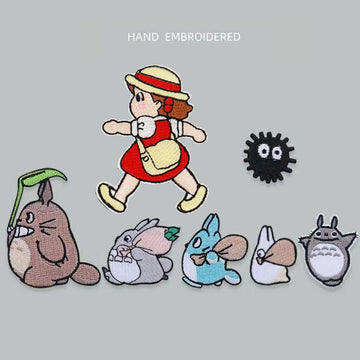 Totoro Family Patches(Stick-On)