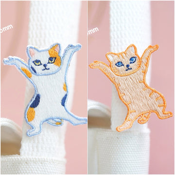 Dancing Cat Patches(Stick-On)