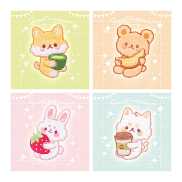 Sweet Moment Embroidered Patches - Multiple Designs Available - CheerCove