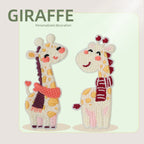 Cute Giraffe Patches (Stick-On)