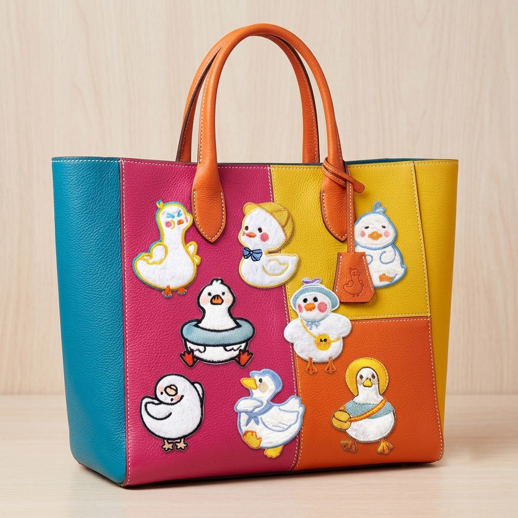 Cartoon Duck Patches(Stick-On)