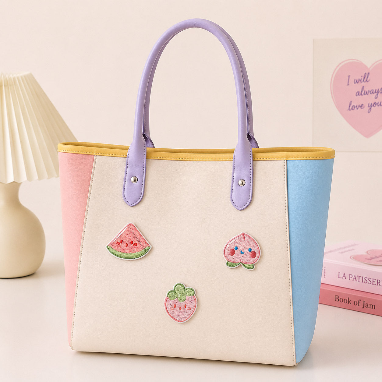 Pink Fruit Bliss Patches(Stick-On)