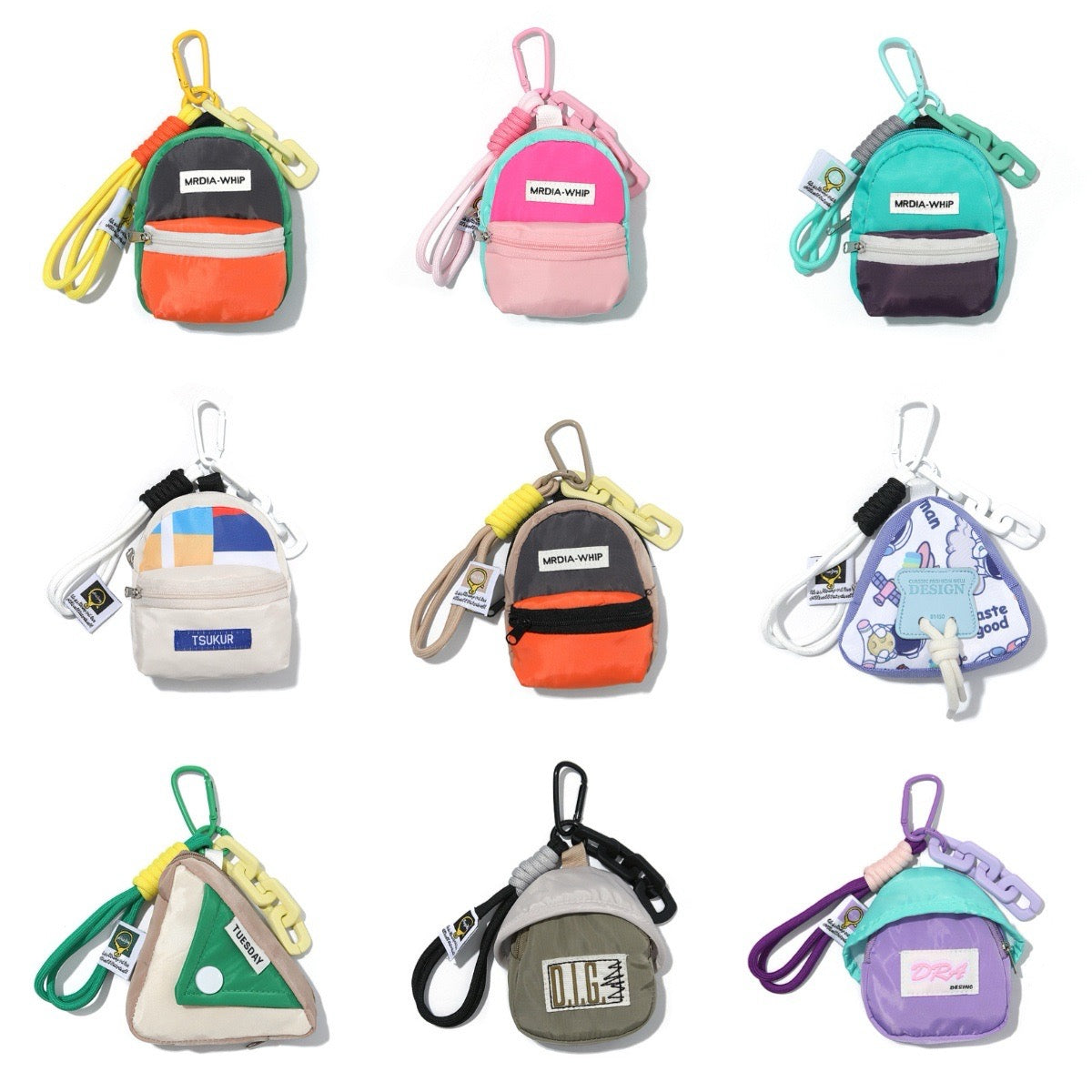 Mini Backpack Coin Bags