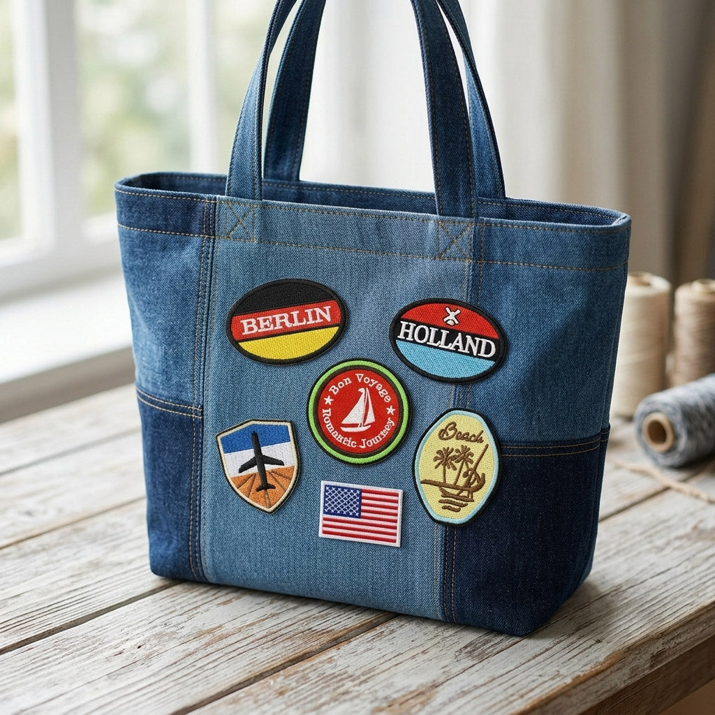 Globe Trotting Patches (Iron-On)