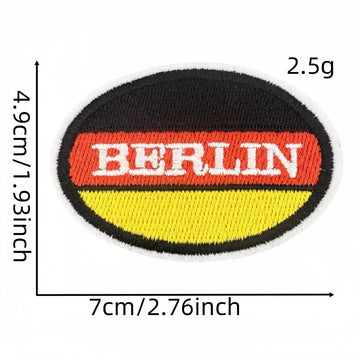 Globe Trotting Patches (Iron-On)