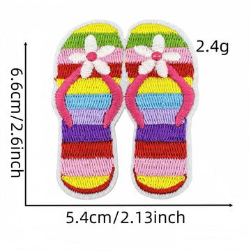 Coastal Summer Patches (Iron-On)