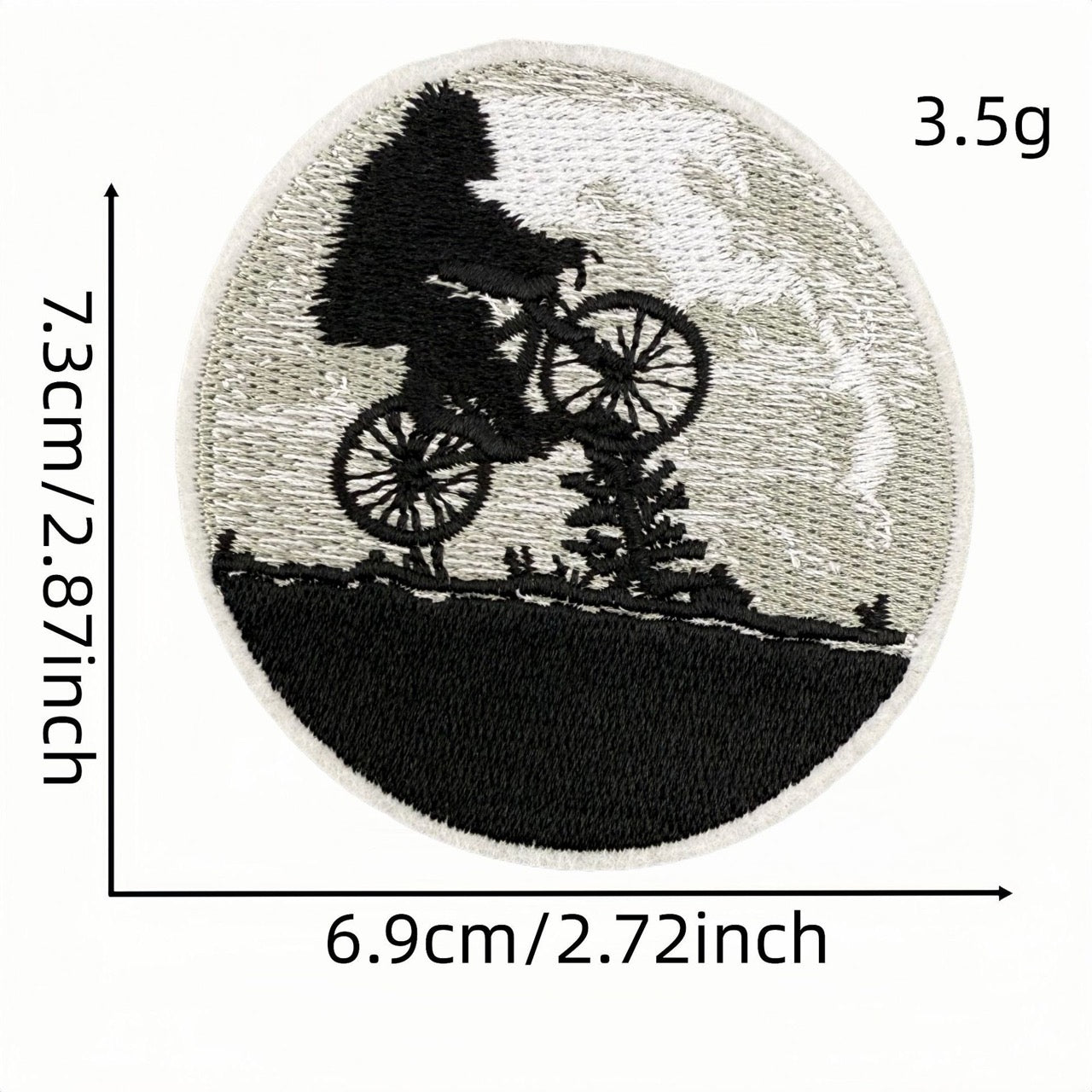 Gorilla ① Patches (Iron-On)