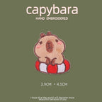 Chill Capybara Patches (Stick-On)