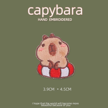 Chill Capybara Patches (Stick-On)