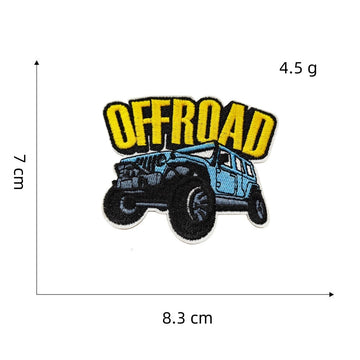 Retro Adventure Patches (Iron-On)