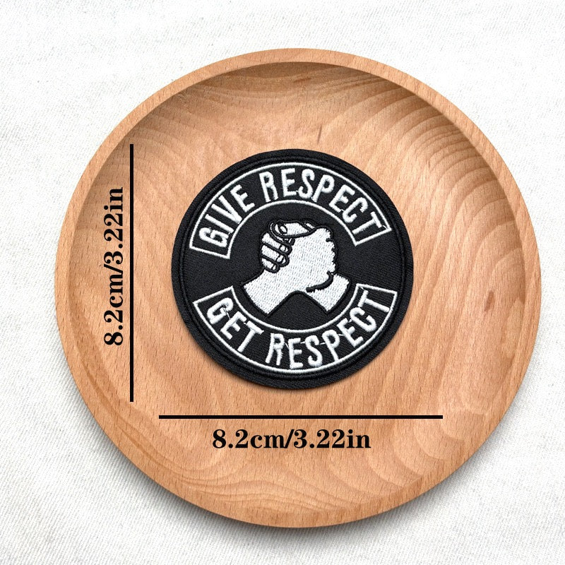 Hand Gesture Patches (Iron-On)