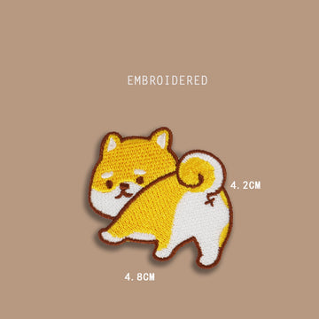 Cat & Dog Siblings Patches(Stick-On)