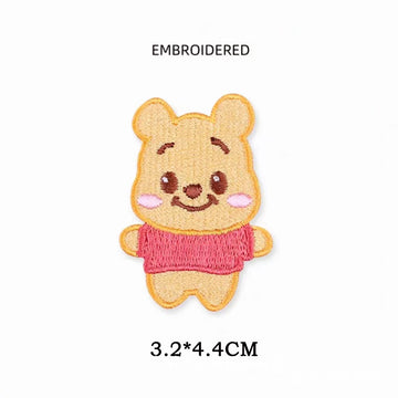 Cartoon Critters Patches (Stick-On)