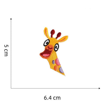 Giraffe Embroidered Patches - CheerCove