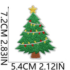 Christmas Tree Patches (Iron-On)