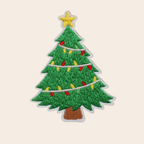 Christmas Tree Patches (Iron-On)