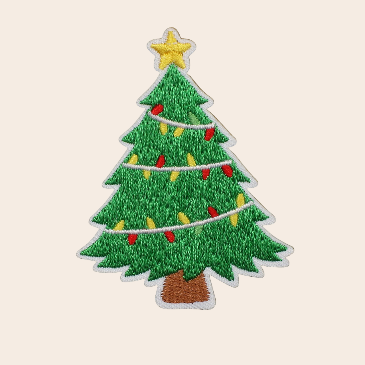 Christmas Tree Patches (Iron-On)