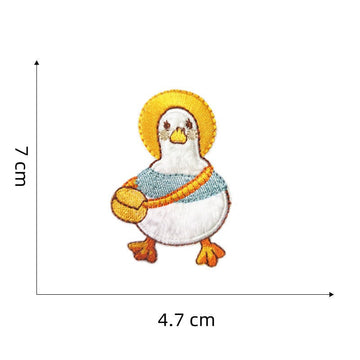 Cartoon Duck Embroidered Patches - Multiple Designs Available - CheerCove