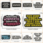 Dark & Gothic Phrases ① Patches (Iron-On)