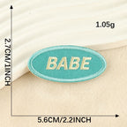 Rainbow Words Embroidered Patches ② - Multiple Designs Available - CheerCove