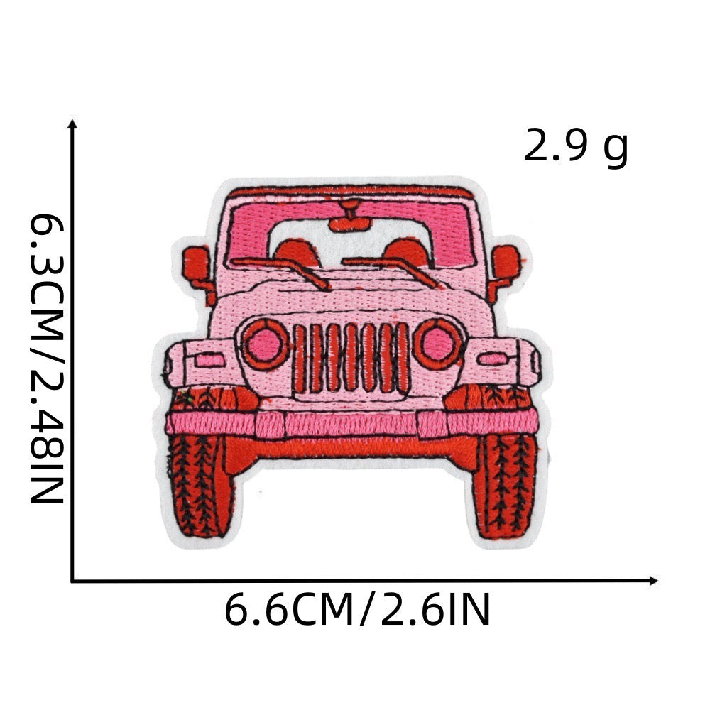 Pink Dreamscape ① Patches (Iron-On)