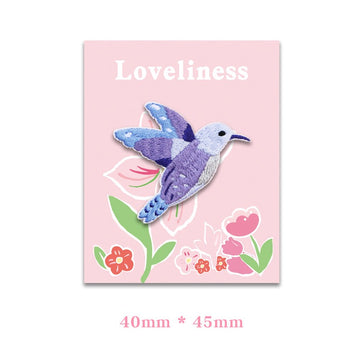 Hummingbird Embroidered Patches - Multiple Designs Available - CheerCove