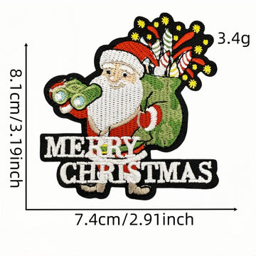 Christmas Patches (Iron-On)