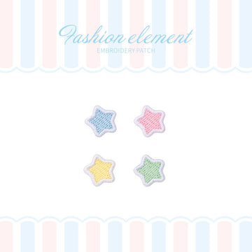 Dreamy Shooting Star Embroidered Patches - Multiple Designs Available - CheerCove
