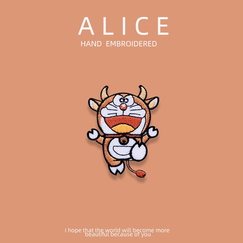 Mecha-Morph Feline Patches (Stick-On)