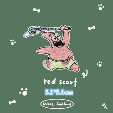 Pink Starfish Patches(Stick-On)