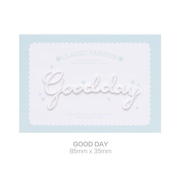 Happy Day Embroidered Patches - Multiple Designs Available - CheerCove