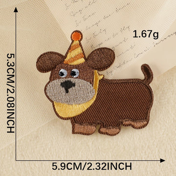Cute Dog Patch Embroidered Patches - Multiple Designs Available - CheerCove