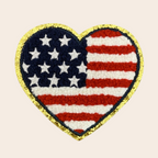 Stars & Stripes ① Patches (Iron-On)
