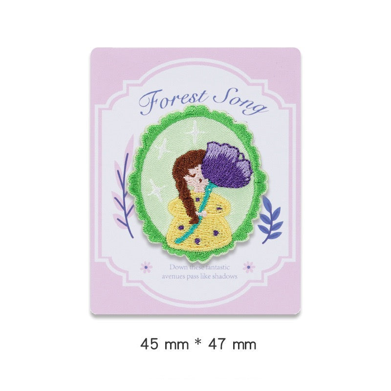 Forest Song Embroidered Patches - Multiple Designs Available - CheerCove