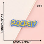 Minimalist Word Embroidered Patches ① - Multiple Designs Available - CheerCove