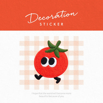 Walking Fruits & Veggies Embroidered Patches - Multiple Designs Available - CheerCove