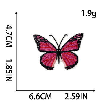 Colorful Butterfly Patches (Iron-On) - CheerCove